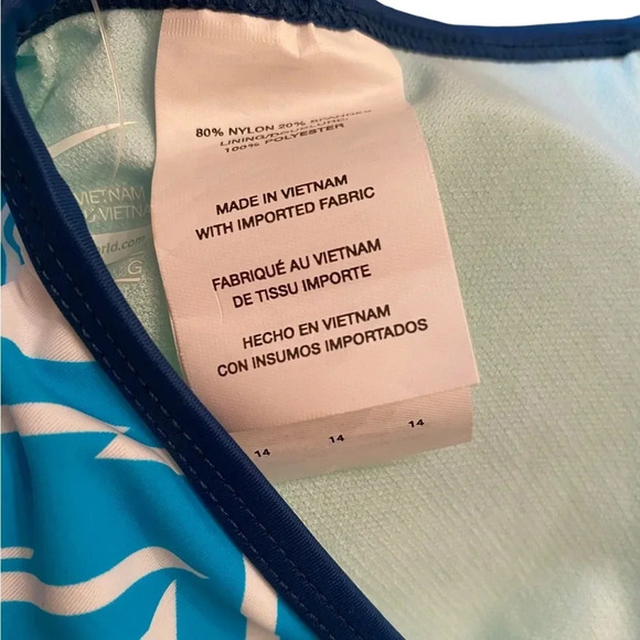 Nike Stripped Racerback Women’s Bikini Top - Picture 2 of 6